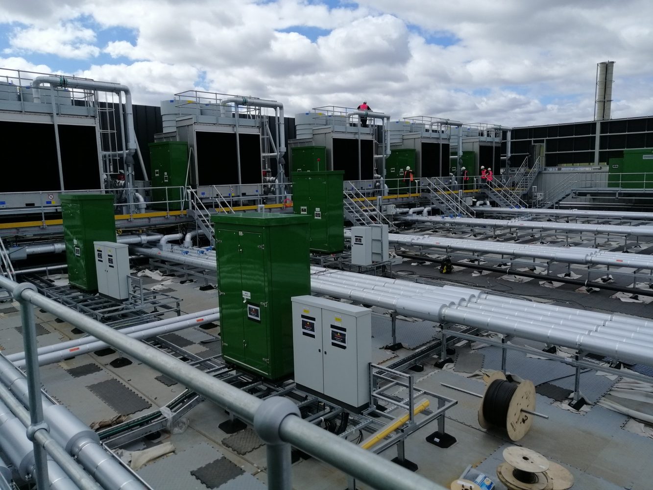 Data centres, water systems and energy controls