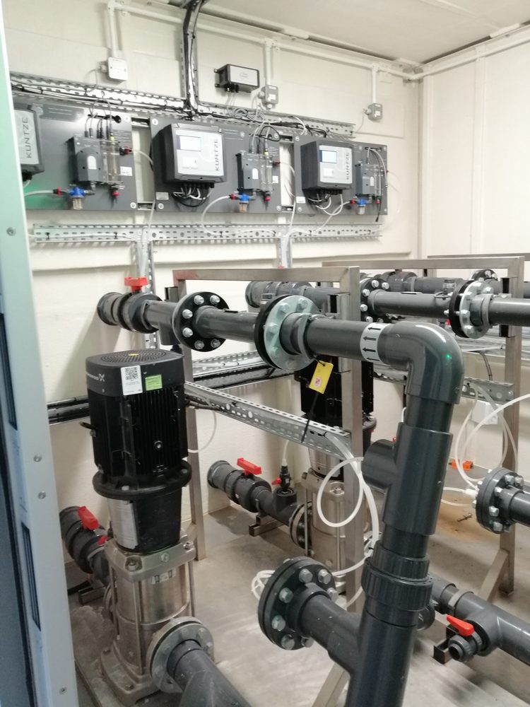 Mechanical plantroom BMS control and monitoring hardware