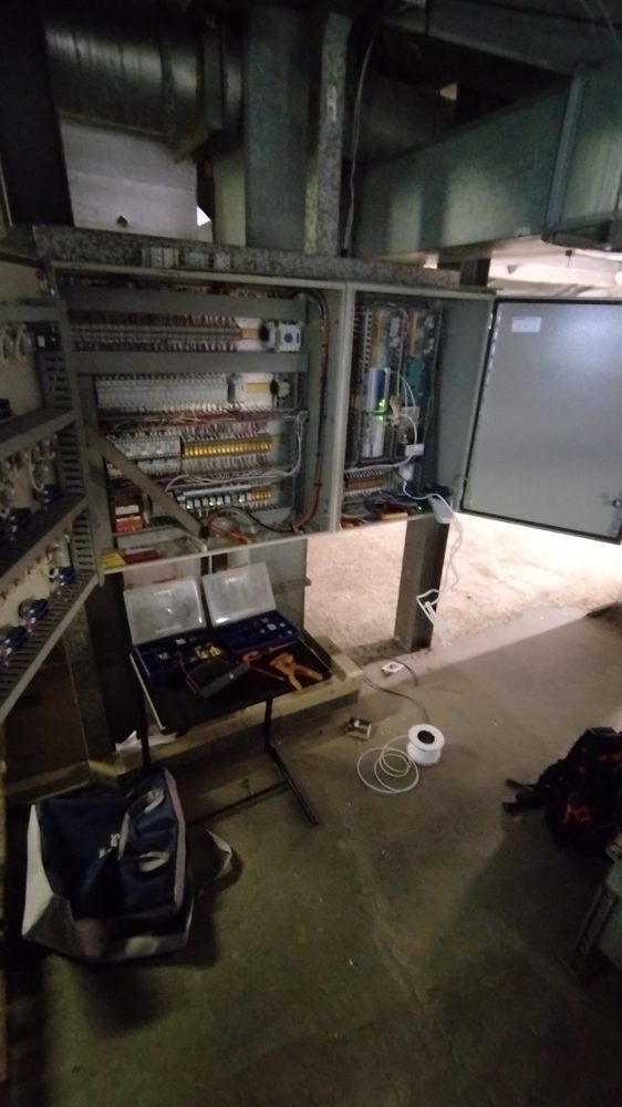BMS retrofit plantroom